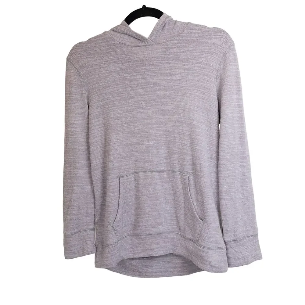 Old Navy Kids Gray Knit Hoodie, Pockets XL
